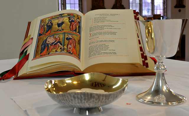 The Altar prepared for Mass